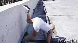 Alex little gets roughly fucked in pov