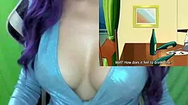 Elegant Teens Enjoy Garage Fun