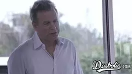 Young Beauty Jaye Summers Rides Big Fat Older Cock