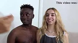 Irina Love’s First Interracial Session Heats Up