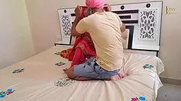 First night with newly married indian beautiful girl by young boy.