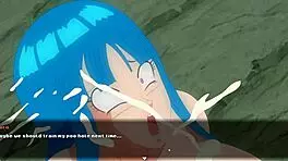 Super slut z parody maron turns to old master roshi