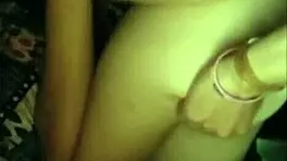 Young couple explores intimate moments in homemade video