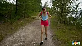 Hiking and fucking Becca Pierce!