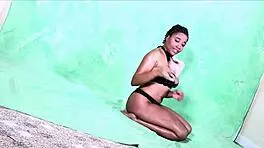 Nina Rivera photoshoot.