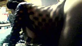 In this scene, young chubby Navajo Tiff with big natural tits gets doggystyled in lingerie.