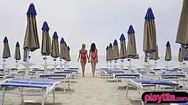 Intense Compilation Of Four Perfect Lesbian Teen 18+s With Natural Tits And Petite Bodies In Erotic Cunilingus And Muff Diving Scenes.