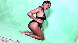 Nina Rivera photoshoot.