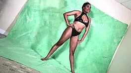 Nina Rivera photoshoot.