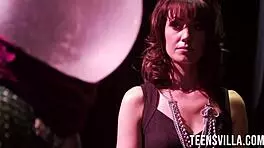 In Spidermen XXX 2, Giovanni Francesco and Sarah Shevon engage in POV blowjob action