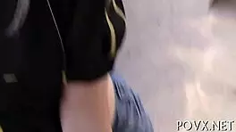 i love fucking this tight young 18+ with small tits in pov