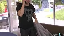 Tiny Titted Blonde Teen Cameron Canada Rides Big Cock Anal