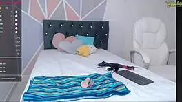 Colombian Latina Teen 18+ Rides Dildo on Webcam