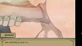 Horny mermaid in 3D hentai seeks teen 18+ virgin ass solution. My sexiest gameplay part 8.