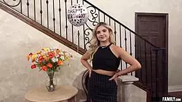 Yo, my kinky stepdaughter Carter Cavelli is licking and banging like crazy! 😜