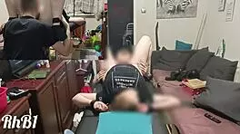 Tied Up and Fucked Hard on Massage Table for Epic Orgasm