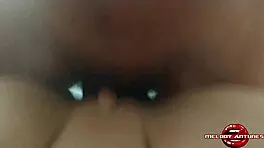 Blonde Latina Xred Melody Antunes in Lingerie Receives Blowjob and Cum on Big Ass