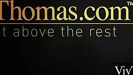 Gorgeous lesbian licks boss's pussy in office