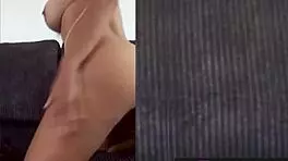 wow hot asian teen solo on webcam with huge tits