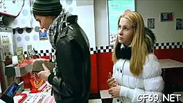 two hunks are having an astonishing time ravishing beauty