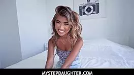 mystepdaughter clara trinity wants stepdad pov punishment with anal in garage