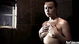 sexy teen sucked big cock then got fucked hard by nice guy with monster dick