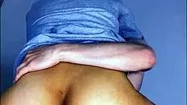 Latina exchange student cheats with friend in bed