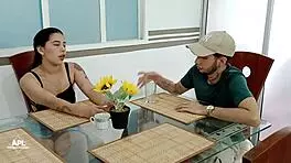 Delicious time with my stepsister practicing before her boyfriend