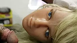 Petite Blonde Rims BBC And Gets Hard Face Fucking Cum Blast