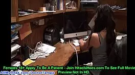 busty latina jasmine mendez masturbates to her own porn with hitachi magic wand at hitachihoes com