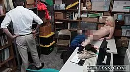 Cop fucks first-time thief in uniform
