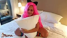 Brother Blackmails Naughty Little Sister For Intense Fucking And Masturbation In Amateur Scene