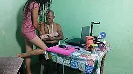 perverted stepmom shows stepdaughter how to suck a big cock