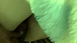 naughty schoolgirl with big tits on her red days