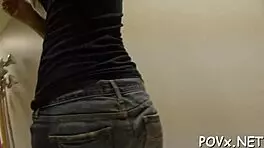 hey, how nasty can this delicious bitch get during hardcore sex? think you can handle her sloppy pov moves?