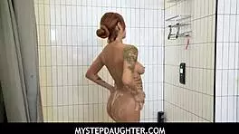 hey scarlett sommers, bringing breakfast to stepdad filthy rich is sweet!