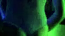 Carrie B feels intense emotions during blacklight sex