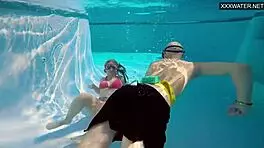 Group sex underwater with Eva Sasalka hides public orgy secrets