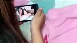 My cousin records me watching porn, then I suck his big cock 😏