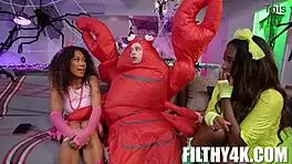 Cosplaying Stepmom Says, 'Join This Unexpected Threesome With Johnny Love, Naomi Foxxx, and Skyla Sun'