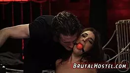 Spanking Ass Bondage with Teen 18+ Fidelity HD Excited Young Tourists