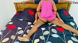 Indian hot couple fuck hard in doggystyle