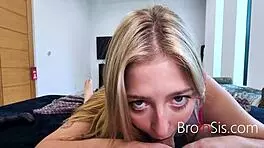 Cheer Captain Slams Hard to Thank Her Stepbro in POV