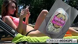 Delivery Driver Dates Step Sister In Pickup Encounter