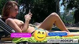 Delivery Driver Dates Step Sister In Pickup Encounter