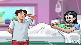 Summertime saga babe sucked off by new e3 27