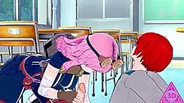 mei hatsume and shoto todoroki get wild in koikatsu hentai with blowjobs and cumshots