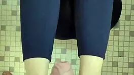 Horny Teen 18+ Tries First Wild Golden Shower With Partner