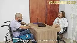 Teen Patient Gets Squirting Pussy Treatment From Blonde Doctor With Dirty Talk And Blowjob