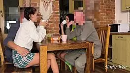 Real Cheating! Two Couples Swap and Screw Behind Backs in Wild Orgy